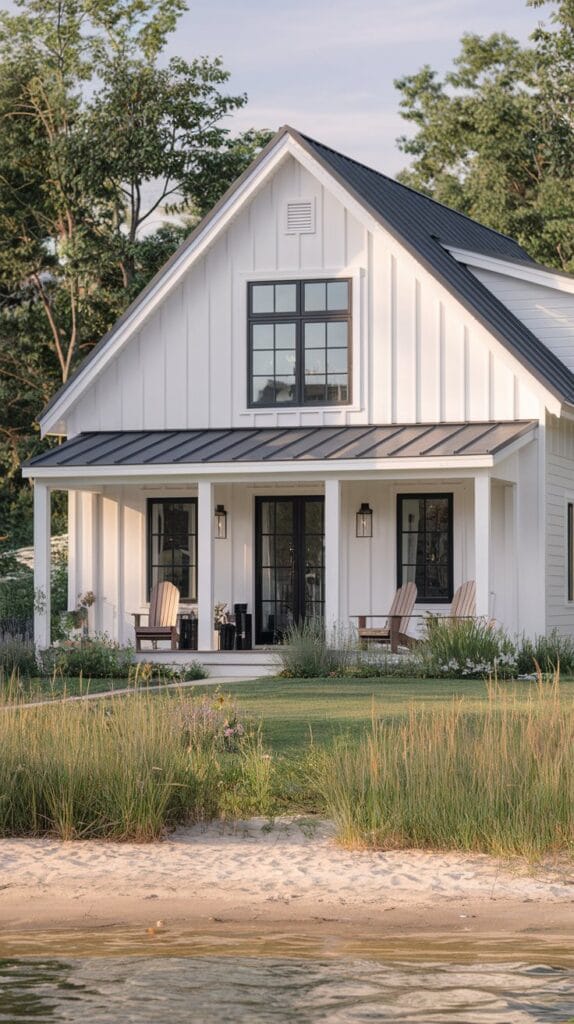 Farmhouse-modern-lake-house-photo