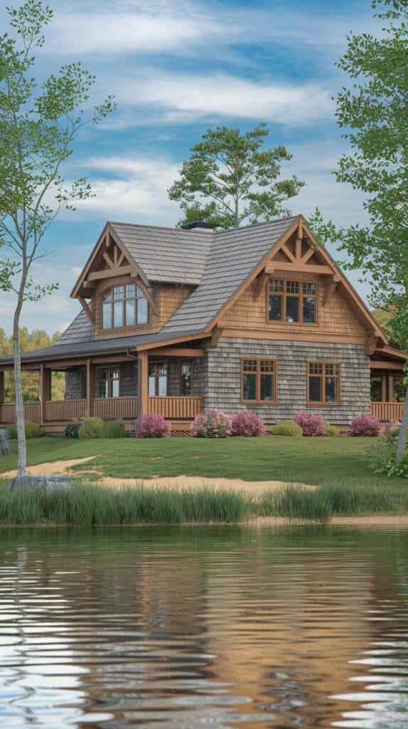 adirondack-style-lake-home-wood-and-stone