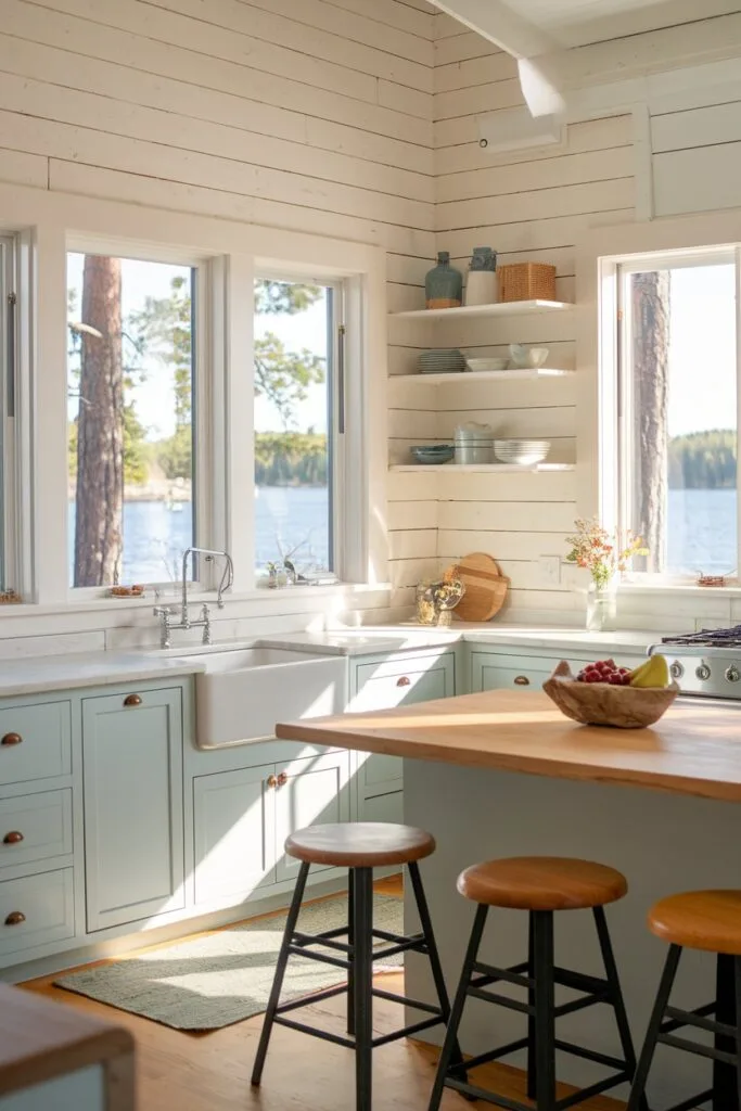 Waterfront-Interior-Styles-coastal-kitchen-lake-house-farmhouse