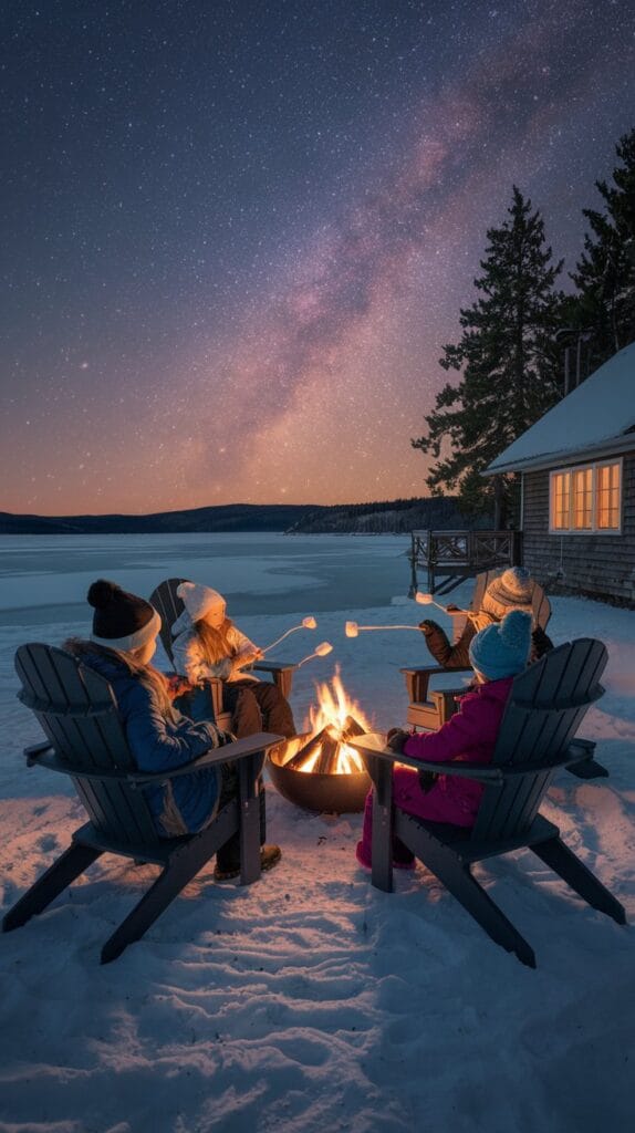 photo-of-family-roasting-marshmellows-outside-winter