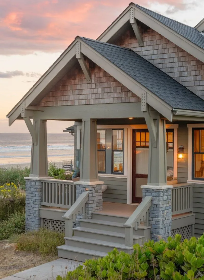 14 Dreamy Coastal Beach House Exterior Styles – Small & Cozy