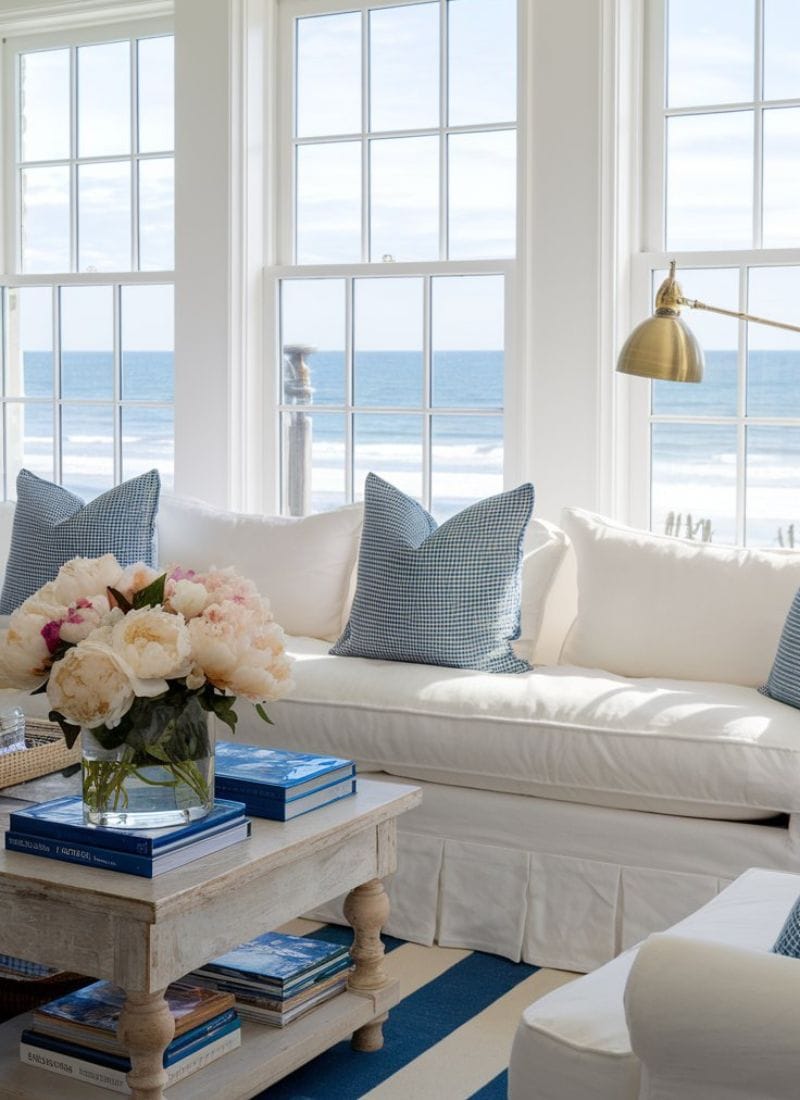 10 Cozy Coastal Cottage Living Rooms: Charming Retreats by the Ocean