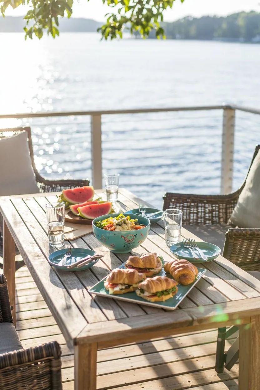 Lunch-Table-Lake-House-Deck