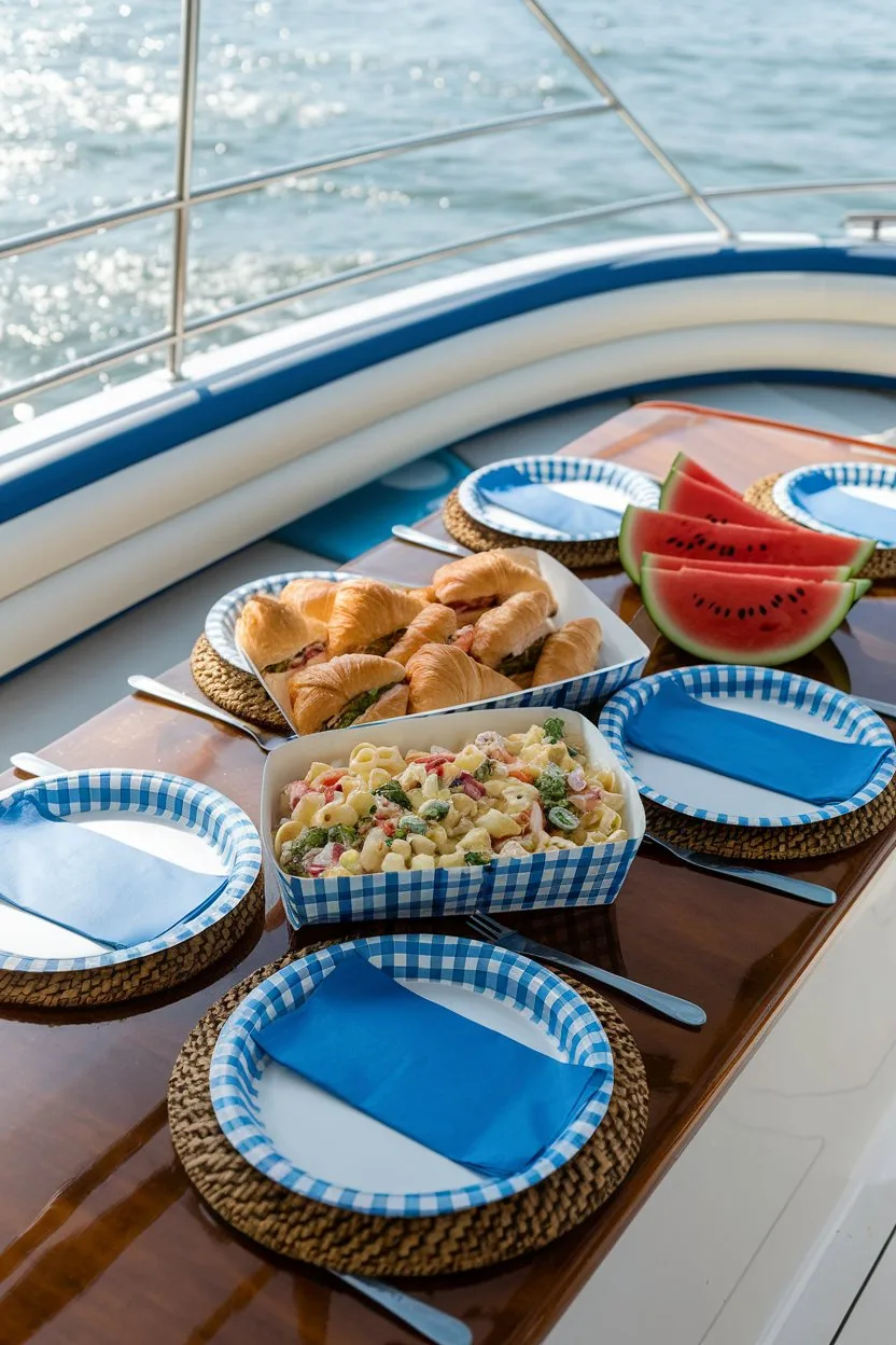 Lunch-on-Pontoon-Boat-Lake