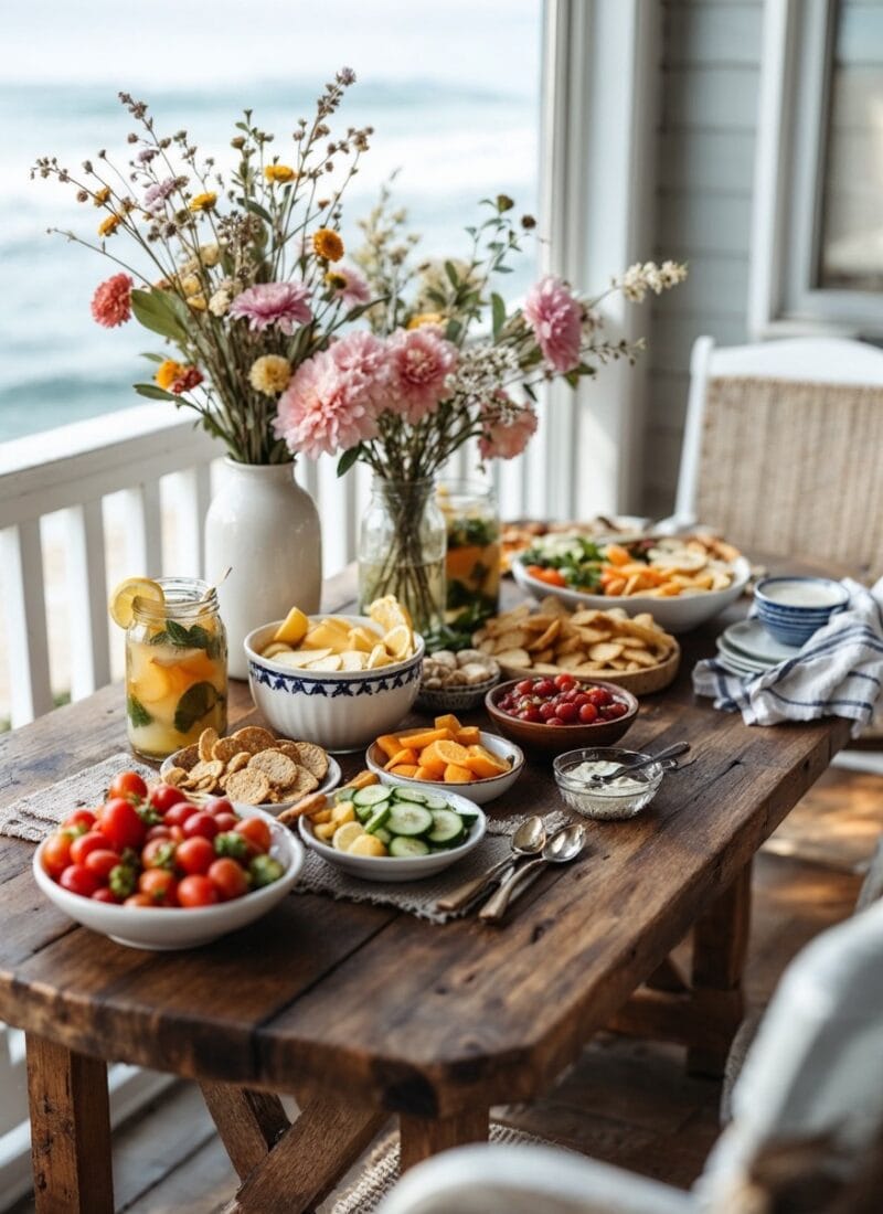 Snack-Table-on-beach-house-deck Large