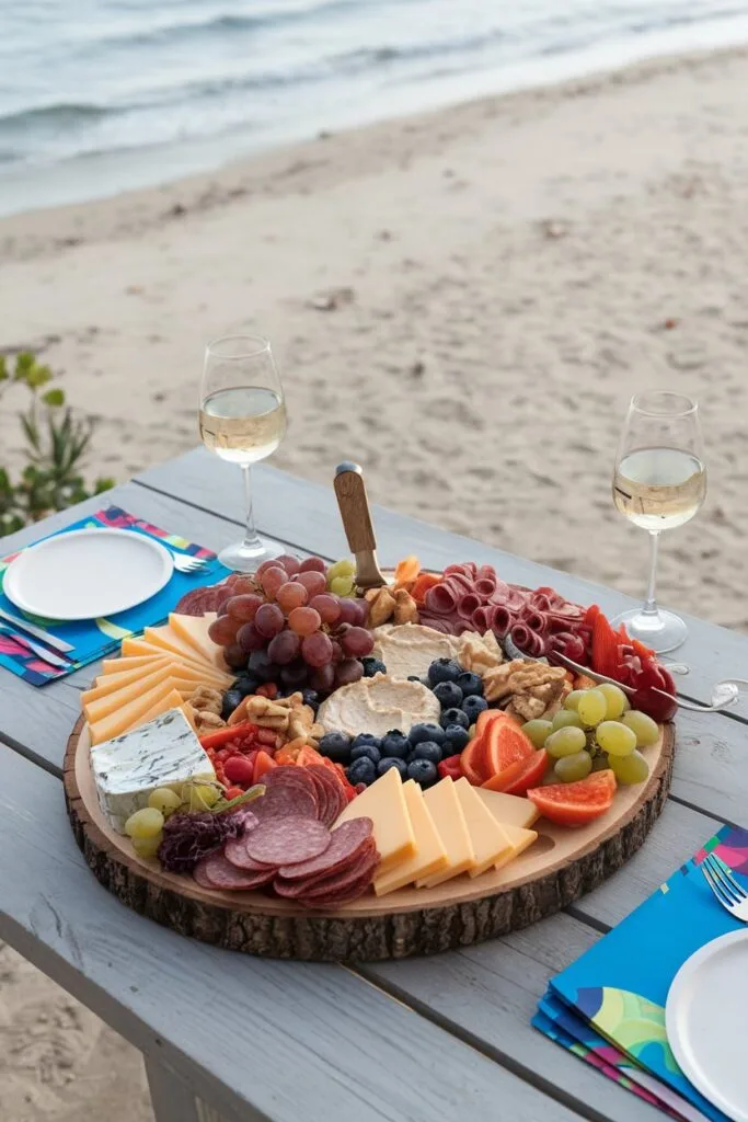 charcuterie-board-on-beach-Wine-Glasses-2 copy