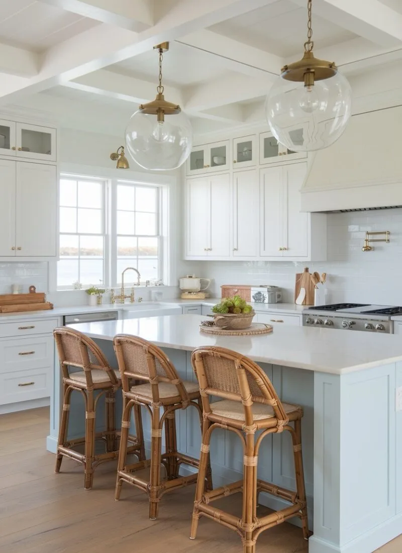 Coastal Kitchen Ideas: Colors, Cabinets, Islands & More